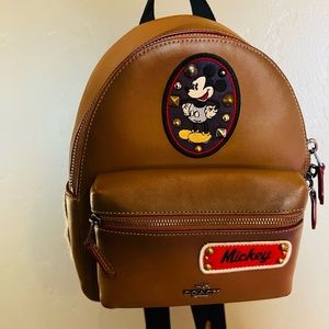 Disney x coach mini backpack LIMITED EDITION